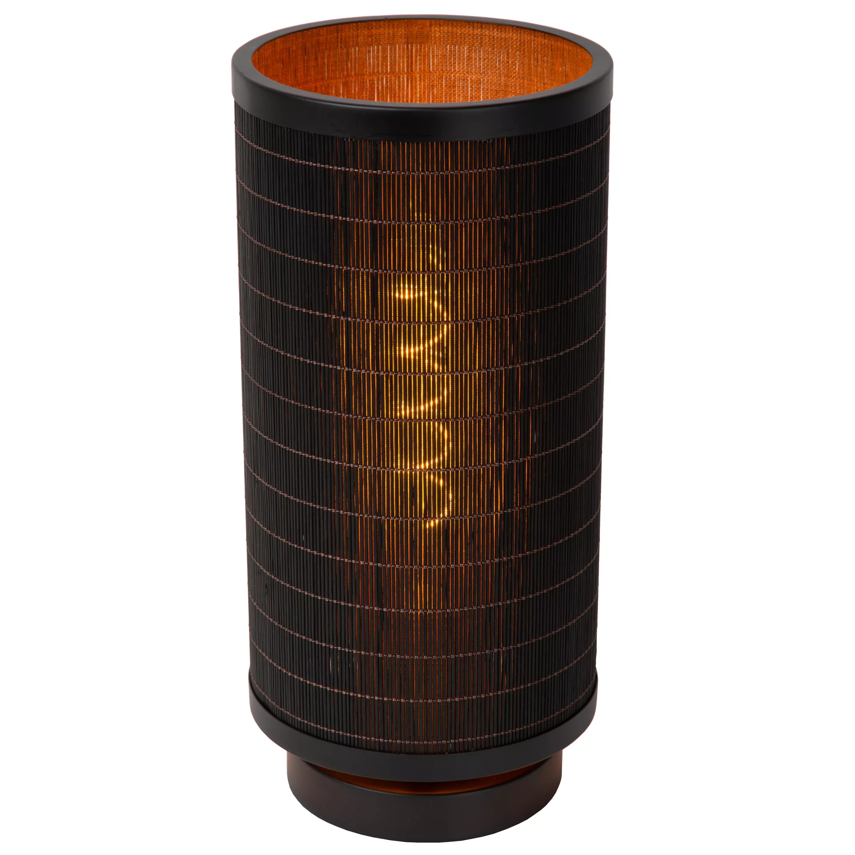Online TAGALOG - Tafellamp - Ø 15 cm - 1xE27 - Zwart Tafellampen