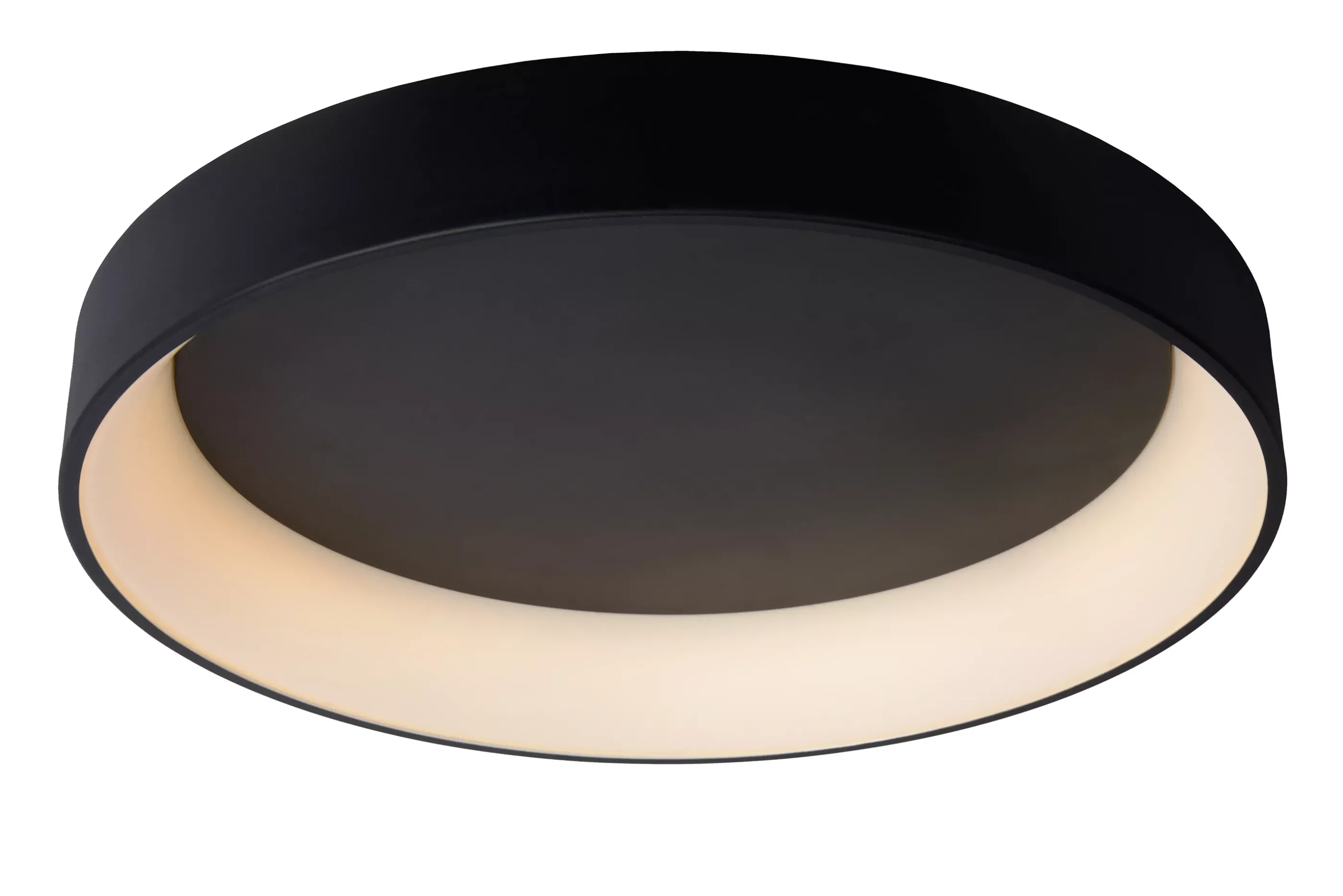 Fashion TALOWE LED - Plafonnière - Ø 80 cm - LED Dimb. - 1x80W 3000K - Zwart Plafondlampen