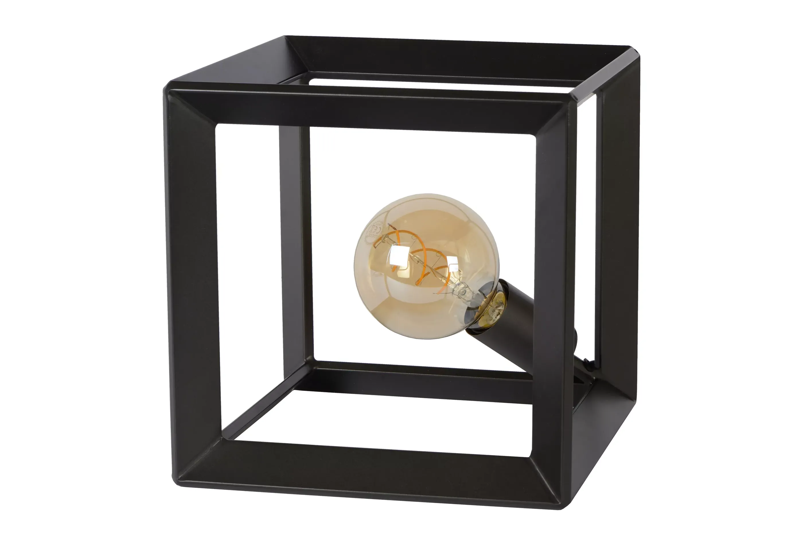Discount THOR - Tafellamp - 1xE27 - Grijs ijzer Tafellampen