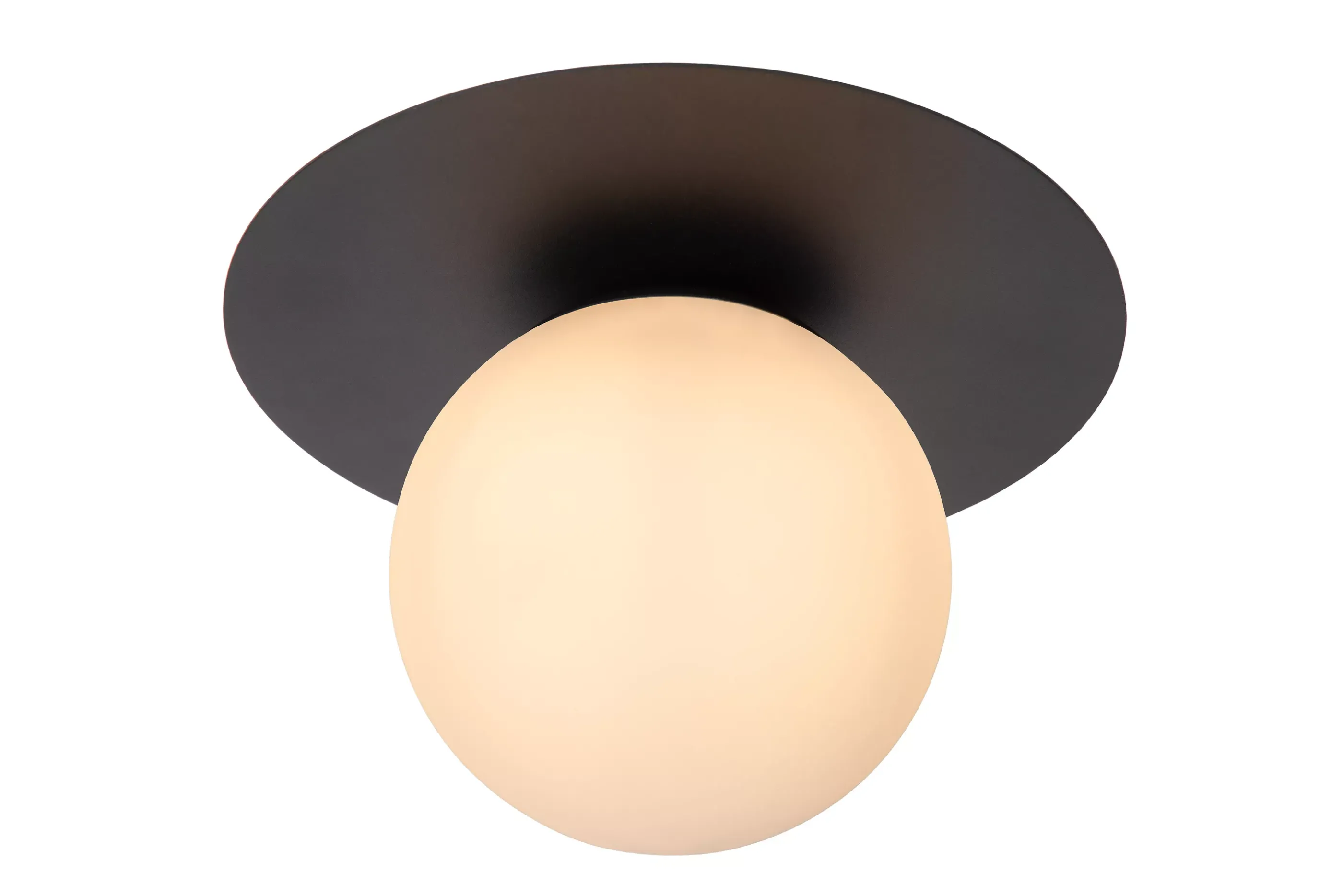 Flash Sale TRICIA - Plafonnière - Ø 25 cm - 1xE27 - Zwart Plafondlampen
