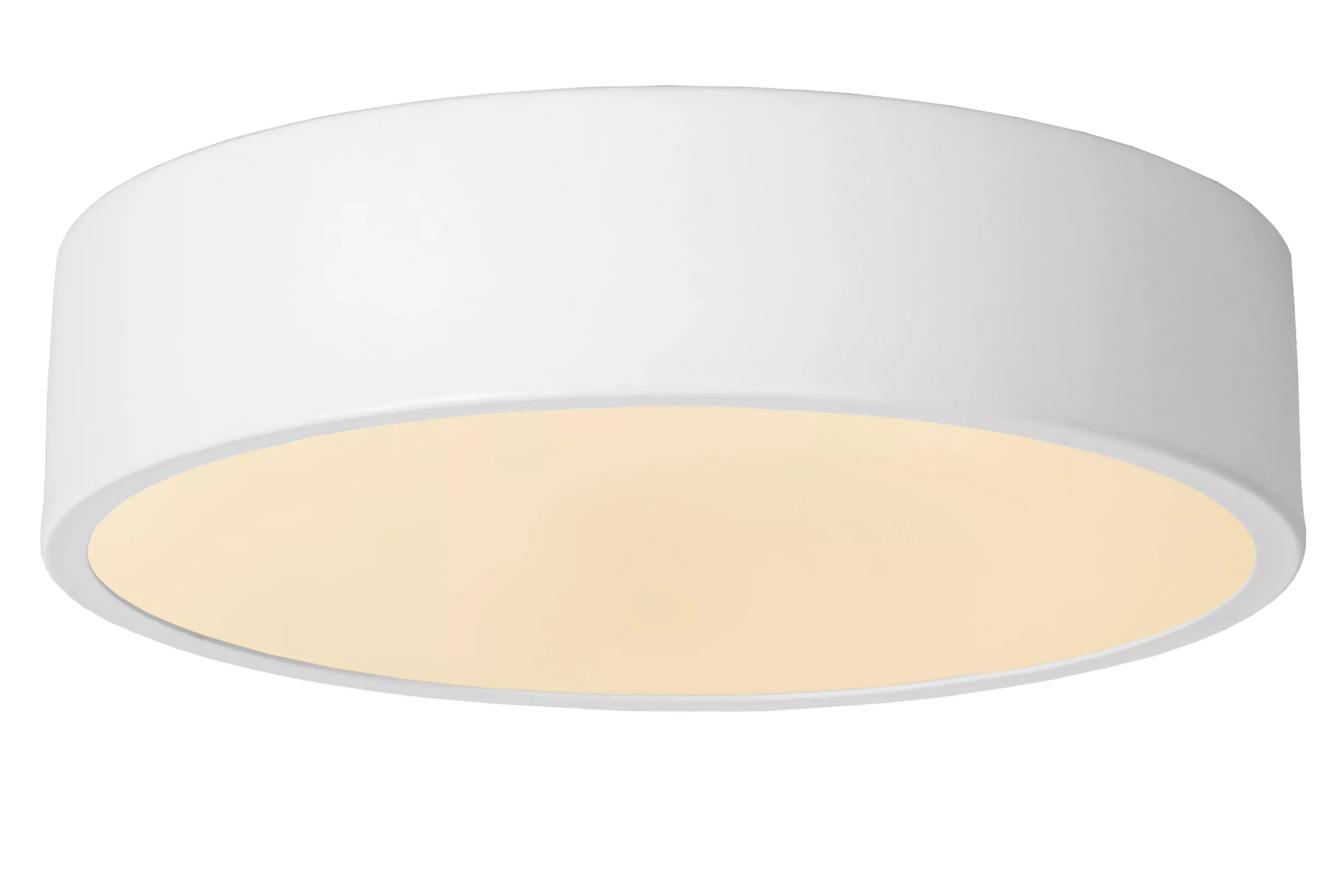 Flash Sale UNAR - Plafonnière - Ø 20 cm - LED 3 StepDim - 1x12W 2700K - Wit Plafondlampen