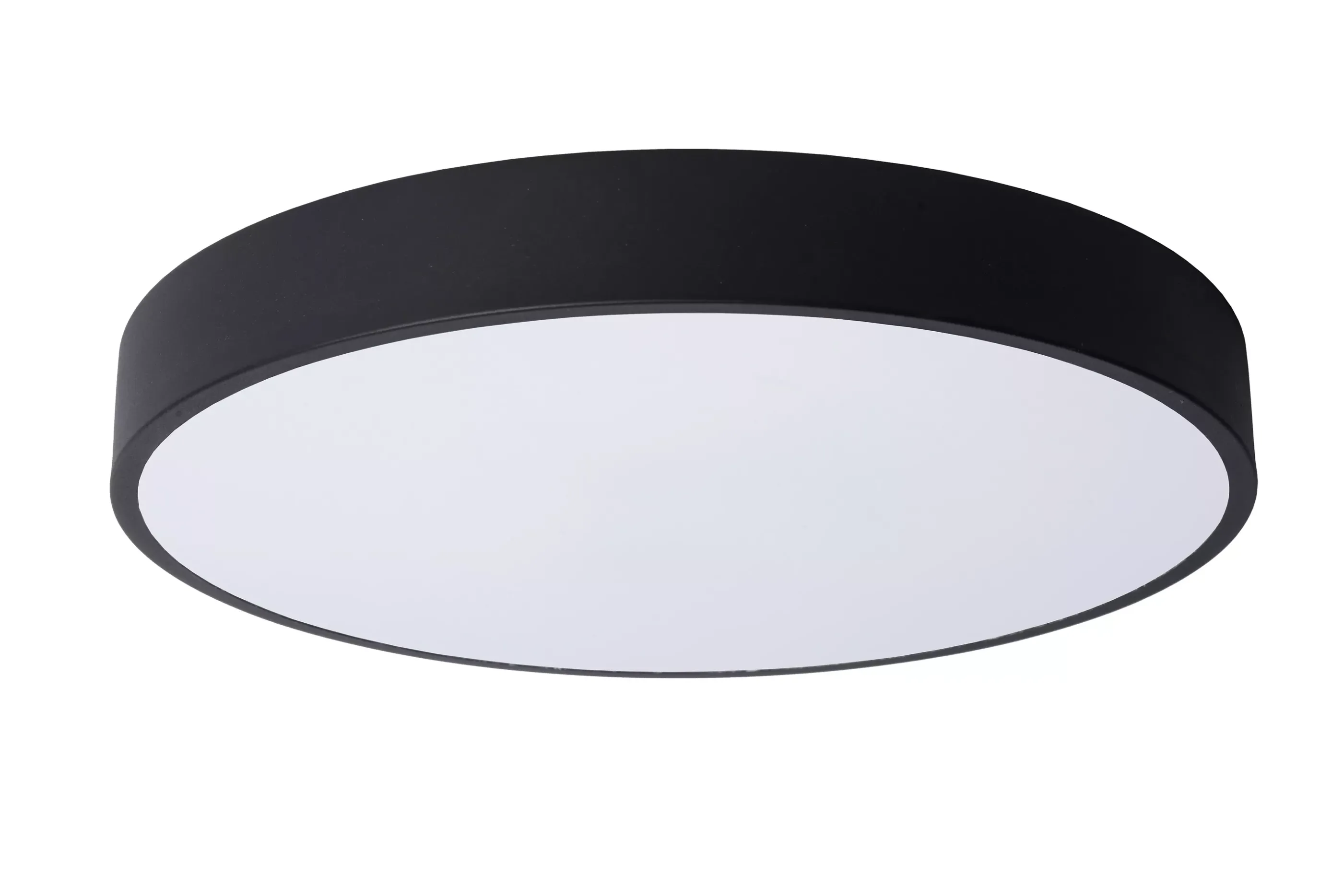 Hot UNAR - Plafonnière - Ø 39,5 cm - LED 3 StepDim - 1x24W 2700K - Zwart Plafondlampen