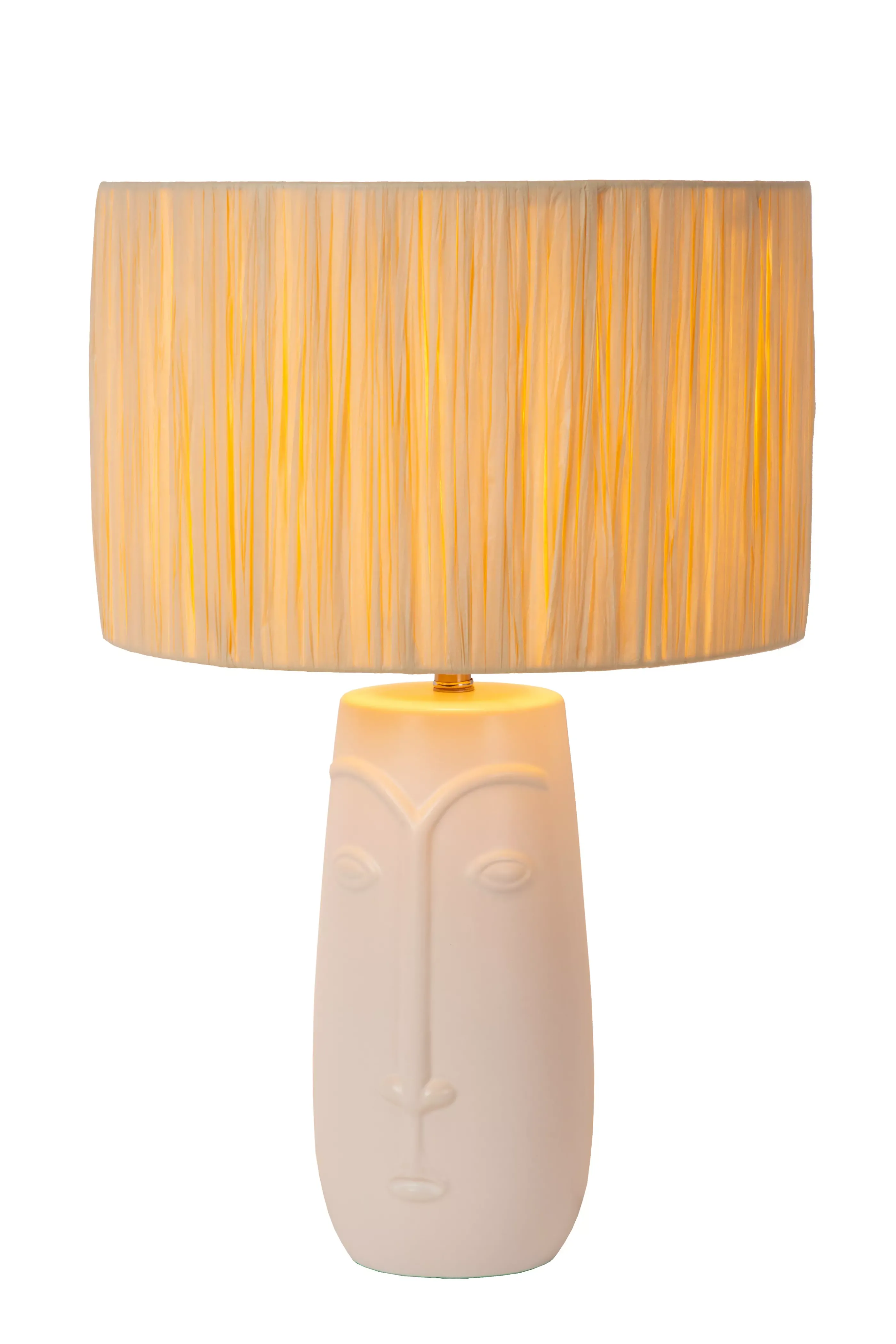 Fashion VISO - Tafellamp - Ø 36 cm - 1xE27 - Wit Tafellampen